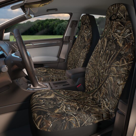 Drake Waterfowl Logo Max5 Camo Car Seat Covers Etsy