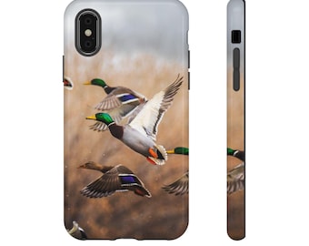Mallards In Flight Tough Cases