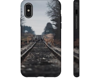 Train Tracks Tough Case