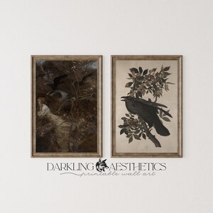 Set of 6 Dark Academia Prints | Vintage Moody Victorian Gothic ...