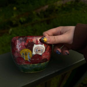 Adventure Time scene bowl