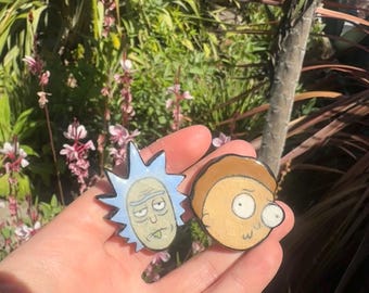 Rick and Morty magnets