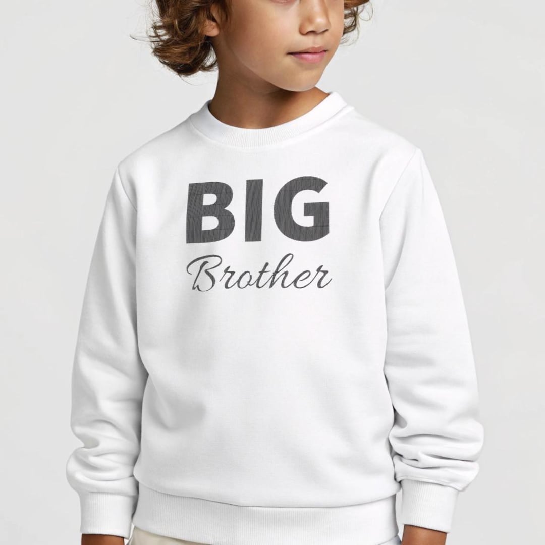 Big Brother Embroidery Design, Family Embroidery Designs, Embroidery ...