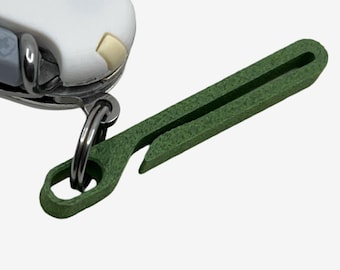 Clip para llavero de carbono