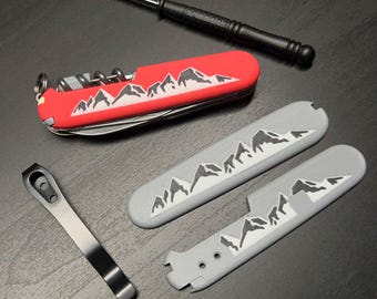 Casquillo Summit Plus de 91 mm para navaja suiza Victorinox (clip de bolsillo opcional)