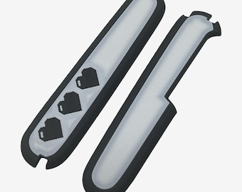 Casquillo Pixel Heart Plus de 84 mm para navaja suiza Victorinox