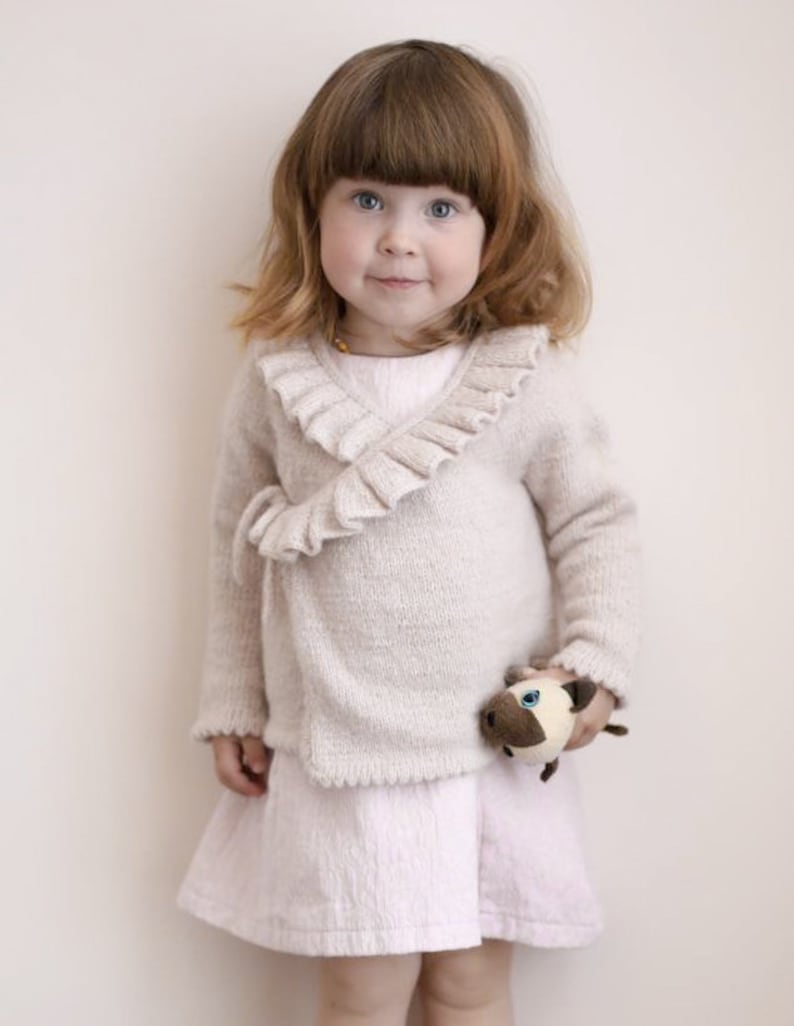 Baby Girl Jacket Knitting Pattern PDF Knitting Pattern Baby Etsy UK
