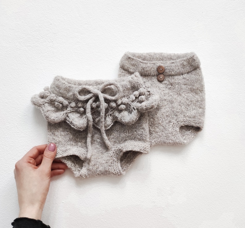 Knitting Pattern Baby Bloomers Knitted Bloomers Bloomers for Etsy