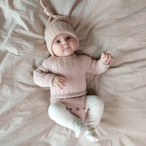 PDF Knitting Patterns for Baby 2 in 1, Knit Pattern Baby Romper ...