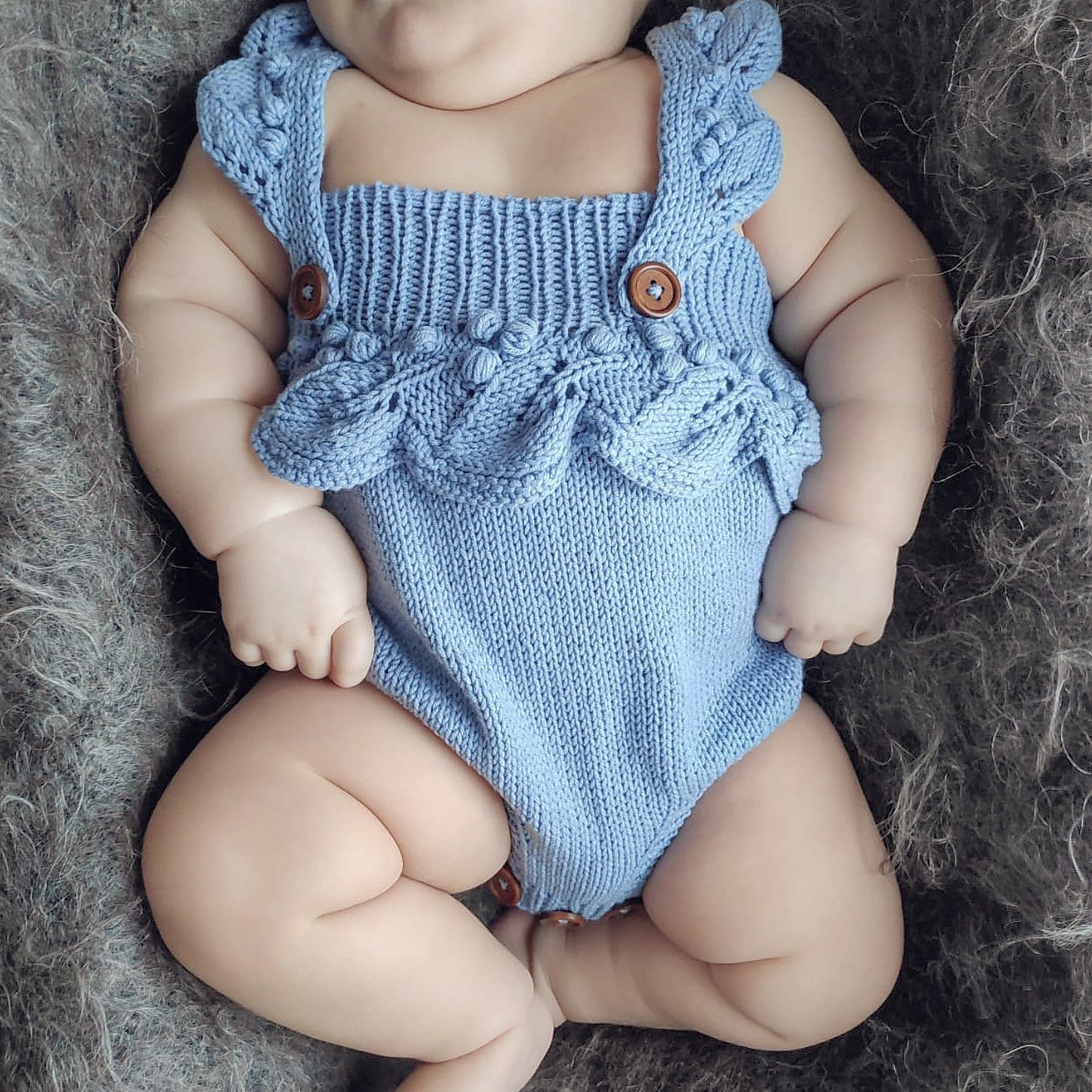 Baby Romper Knitting Pattern, Knitted Body, Knit Bodysuit, Baby Girls ...