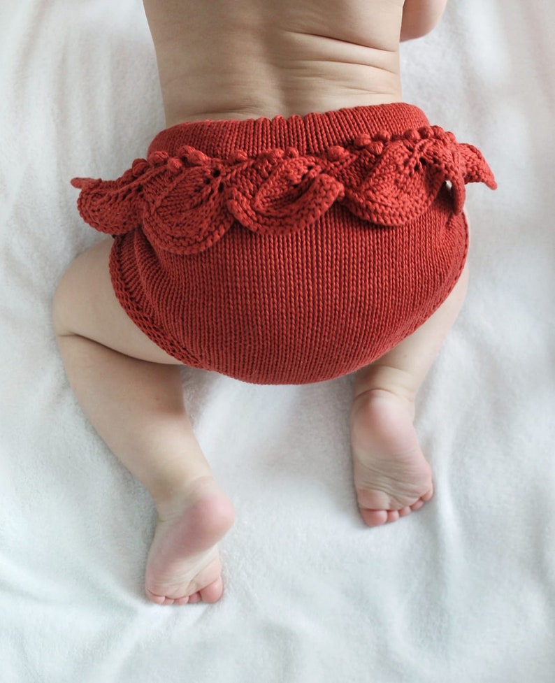 Knitting Pattern Baby Bloomers Knitted Bloomers Bloomers for Etsy