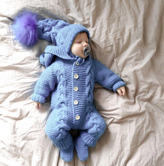 SET de patrones de punto para bebe 3 6 meses 4 en 1 mameluco osito gorro patucos manoplas patrones para tejer paso a paso mono osito Etsy Mexico