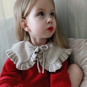 Ruffle Collar Knitted 4Pc Set