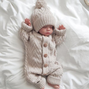 Knitting Patterns Set 2 in 1, Knitting Patterns in English, Baby Romper ...