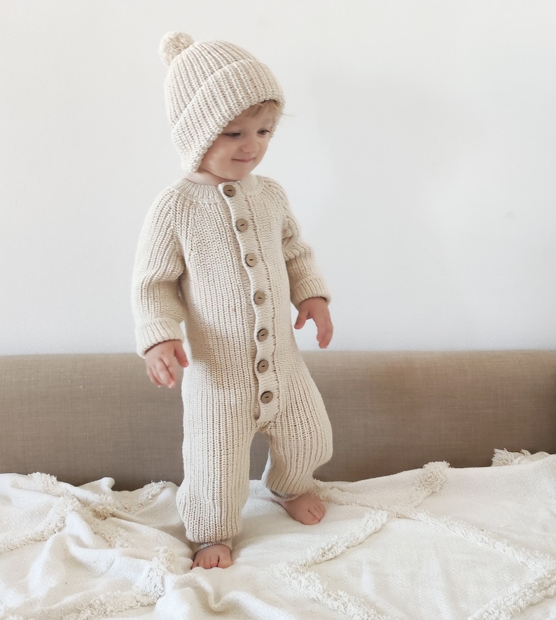 Knitting Patterns Set 2 in 1 Knitting Pattern Baby Romper Etsy