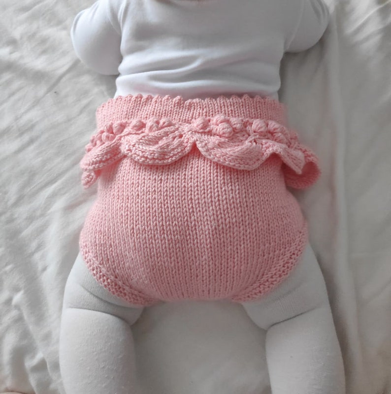 Knitting Pattern Baby Bloomers Knitted Bloomers Bloomers for Etsy