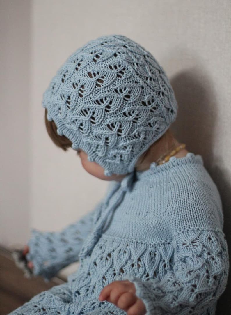 Baby Popcorn Bonnet