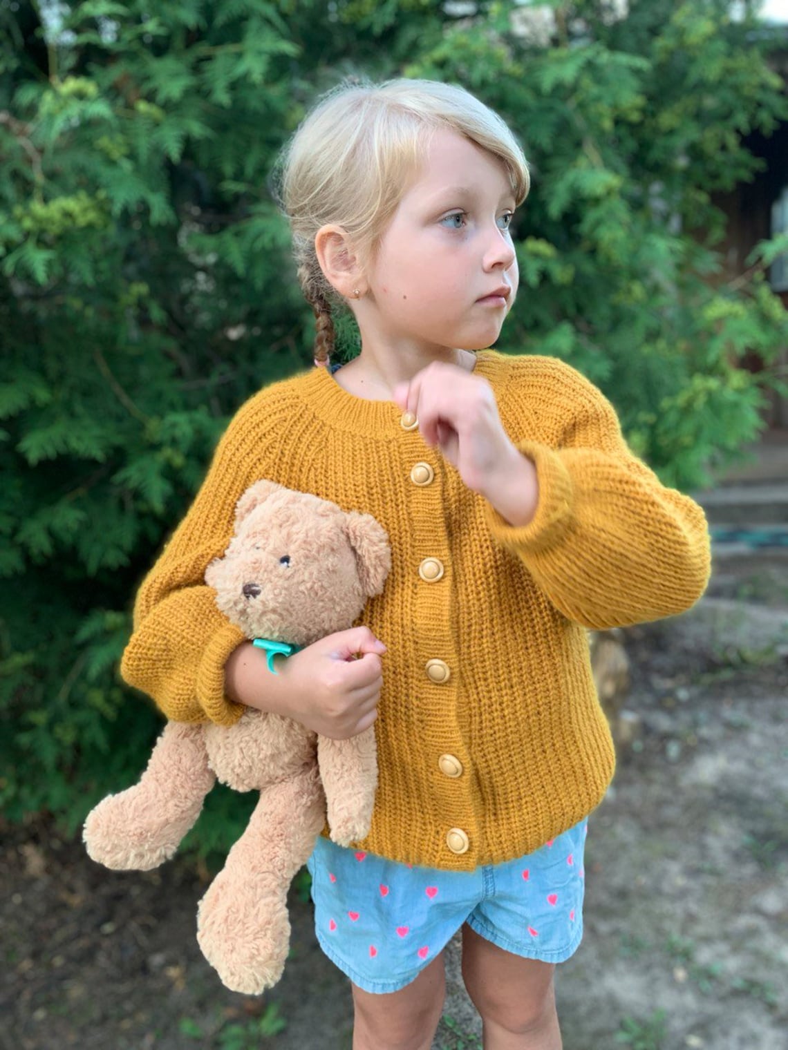 Knitting Pattern Baby Cardigan Baby Girl Cardigan Baby Boy Etsy