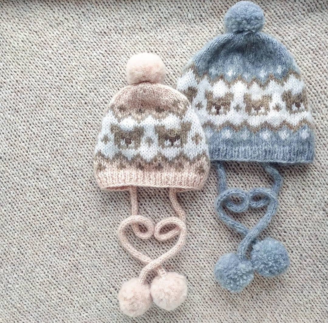 SET 2 in 1 Knitting Patterns for Baby, Knitted Baby Romper, Lopapeysa ...