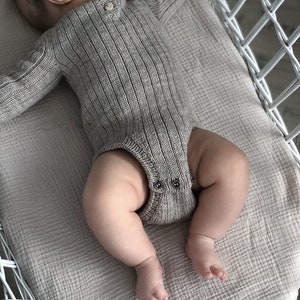 PDF Knitting Patterns for Baby 2 in 1, Knit Pattern Baby Romper ...