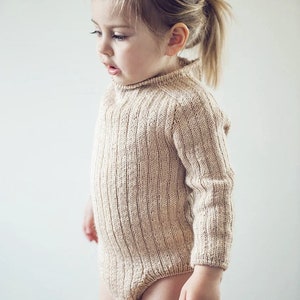 PDF Knitting Patterns for Baby 2 in 1, Knit Pattern Baby Romper ...