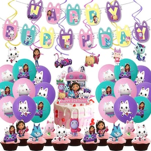 Gabby 16 Festa Compleanno Personalizzato Bambina kit per 8 persone