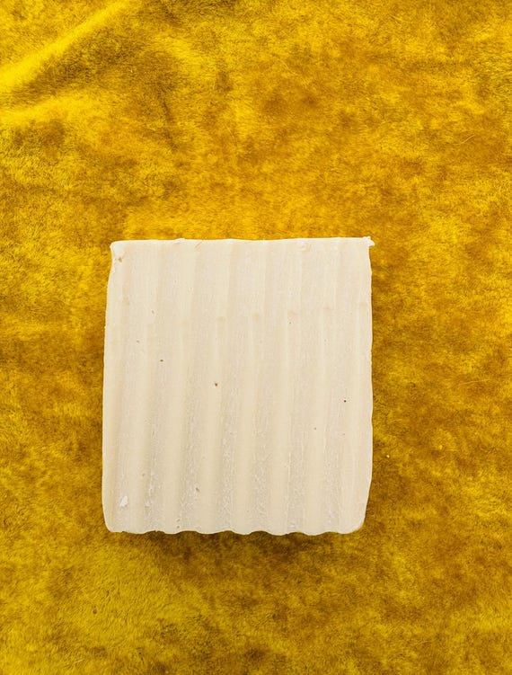 One Bar of Unscented Bumble Soap - Upcycled Lard and Lye Soap