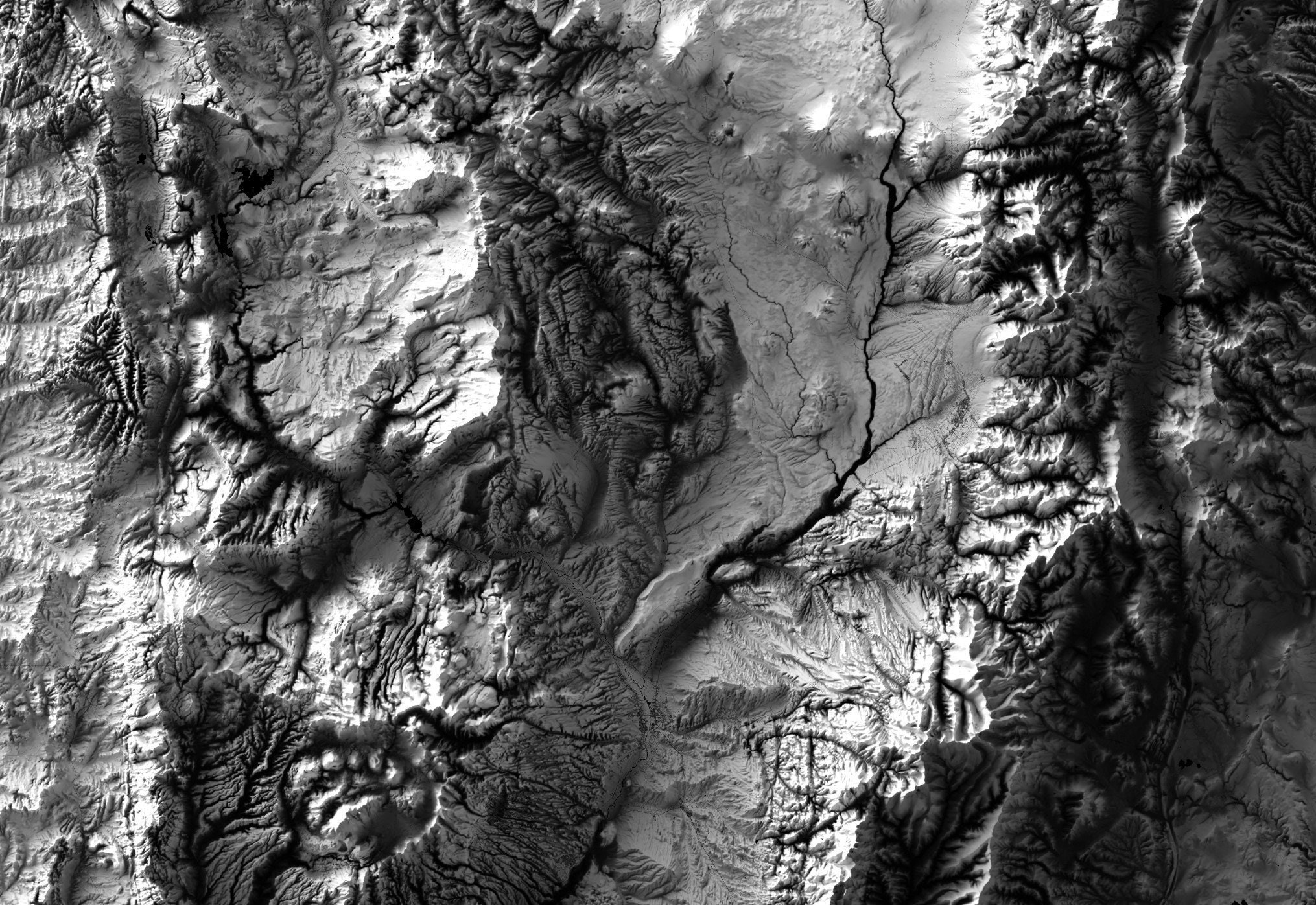 State of New Mexico Map New Home Gift Relief Map Modern Wall Art Unique