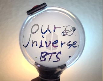 BTS "Our Universe BTS" Vinyl Decal Stickers for Lightstick Army Bomb