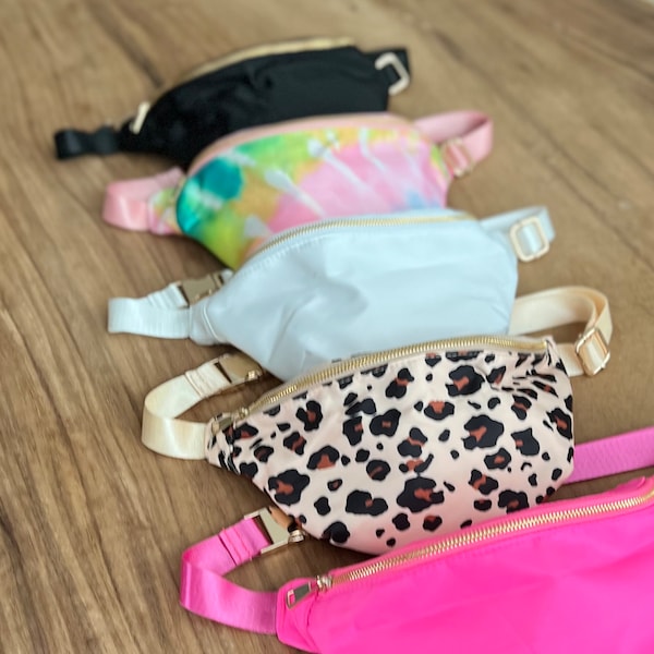 Fanny Pack for Chenille Letter Patches | DIY Dupe | Bride Bags | Travel Fanny Pack | Bachelorette Party Fanny Pack | Belt Bag | Crossbody