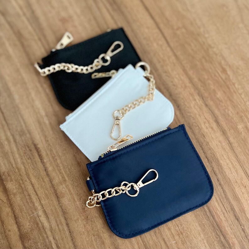 Keychain Wallet for Chenille Letter Patche DIY Dupe Coin Etsy