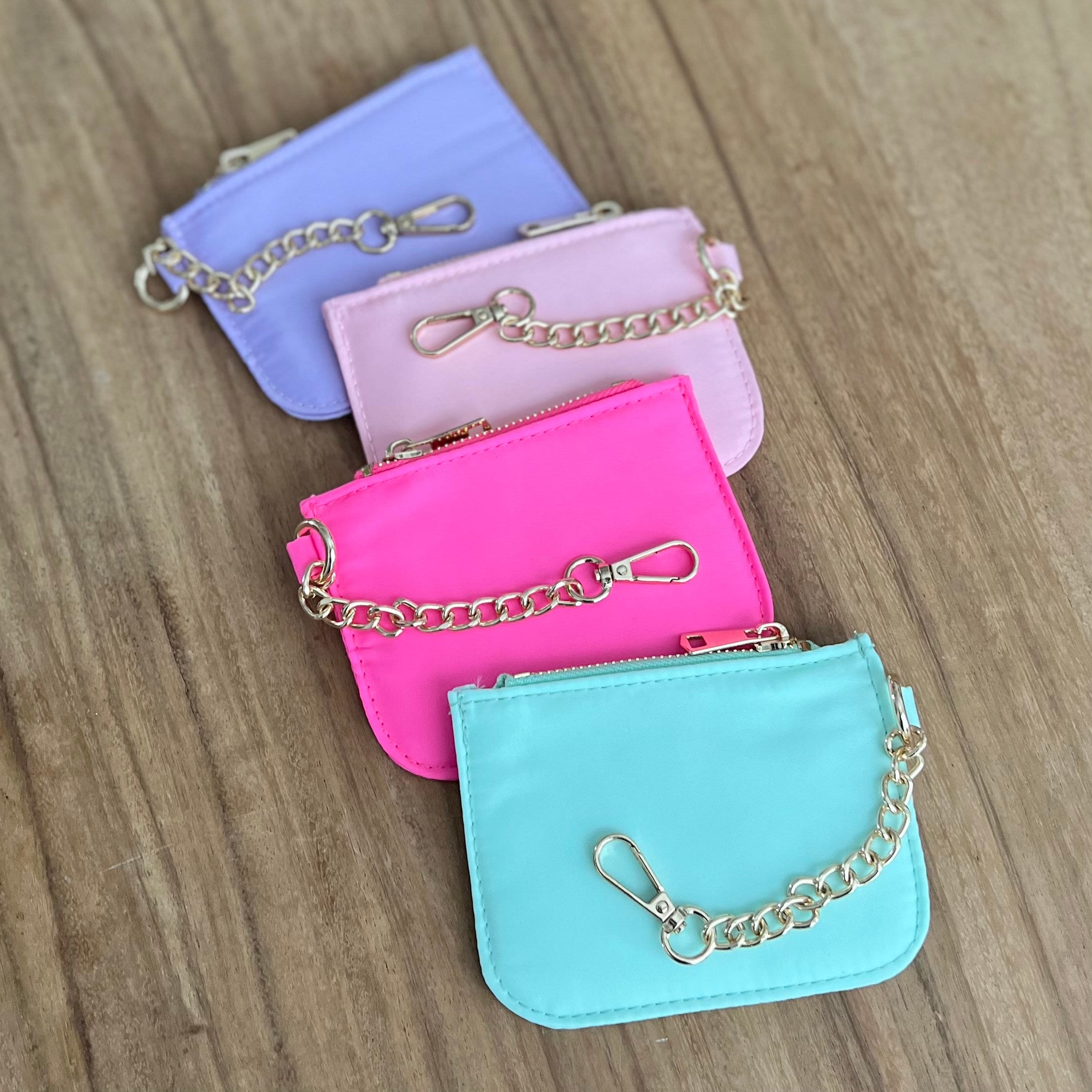 Keychain Wallet for Chenille Letter Patche DIY Dupe Coin 