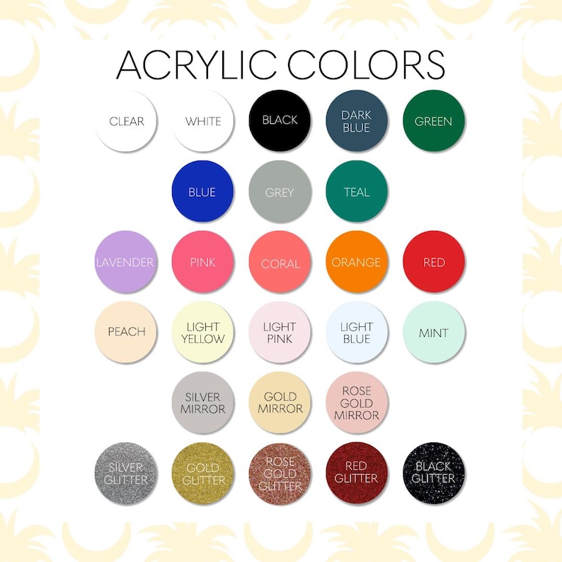 Acrylic Blank | Blank for Cricut Vinyl | Silhouette Vinyl Blank | Custom Acrylic Blanks | Bag Charm | Keychain | Badge Reels | Phone Grips bild 7