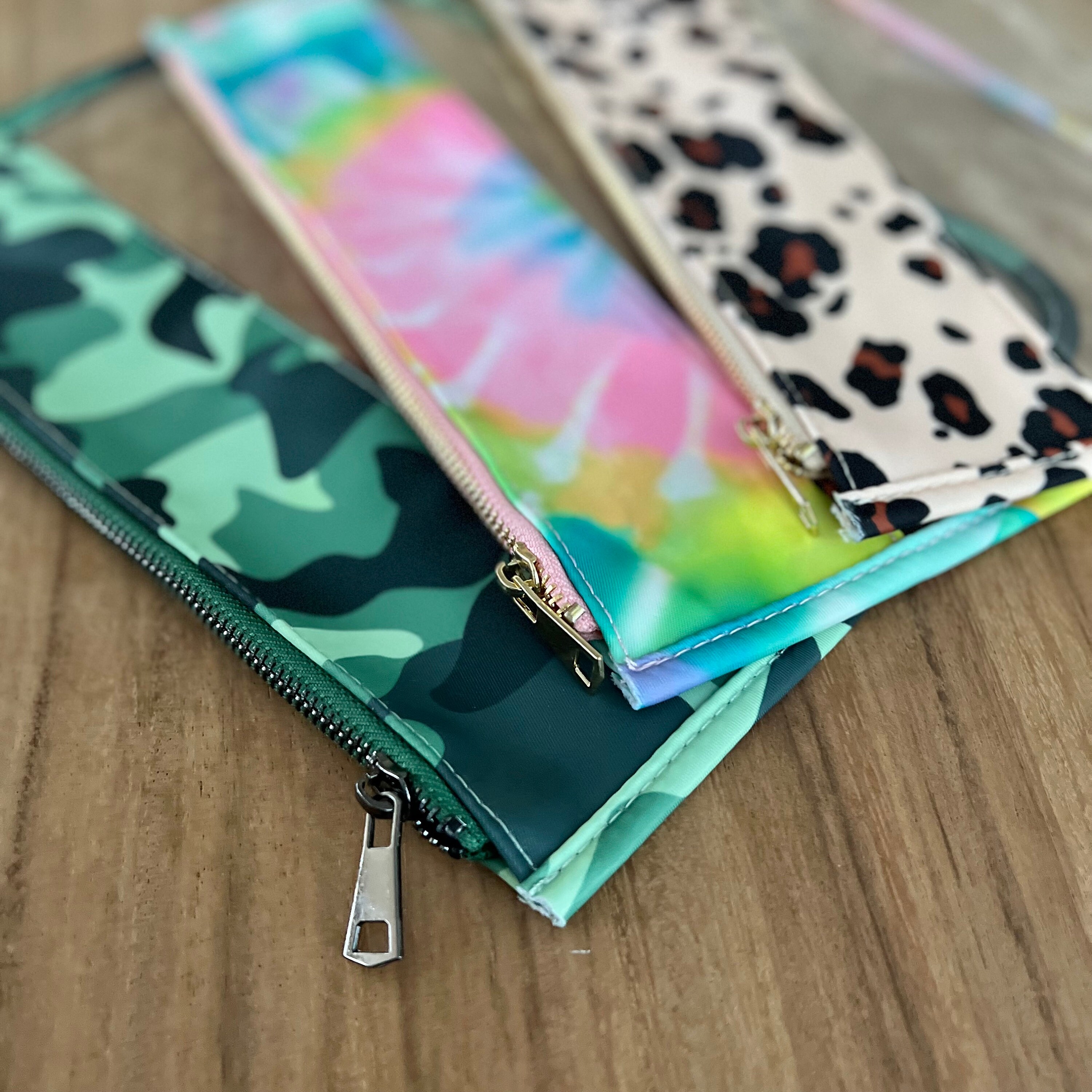 PVC Zipper Pouch With Nylon Strip for Chenille Letter Patches Etsy