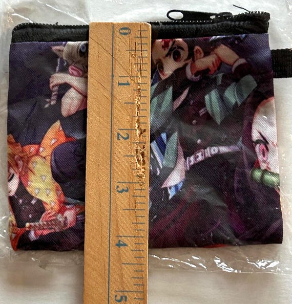 Demon Slayer Drawstring Backpack & Zipper Pouch: … - image 5