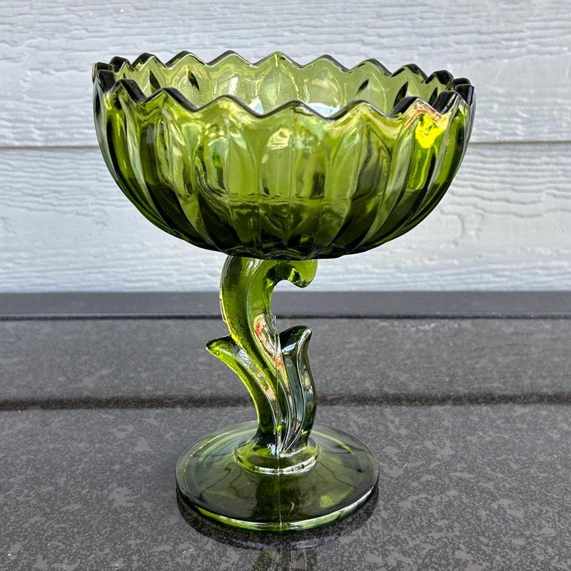 Compote Vase - Etsy
