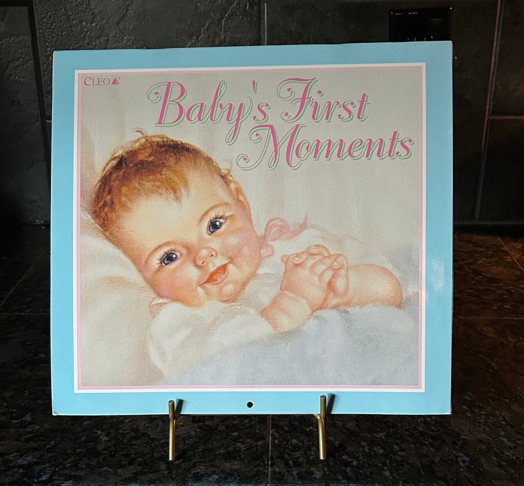 Vintage 'baby's First Moments' Baby First Year Etsy