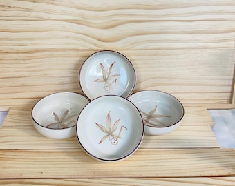 Winfield Pottery Passion Flower Berry Bowls – Mid-Century California MCM Set