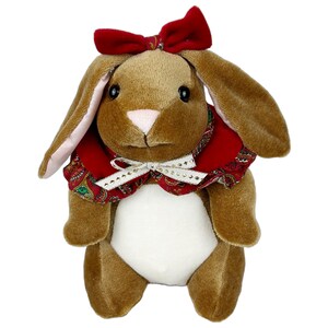 Velveteen Rabbit-8&quot;-1980s Toys R Us,Stuffed Bunny,Rabbit Plushie,Bunny Nursery Decor,Plush Easter Bunny,Christmas Bunny