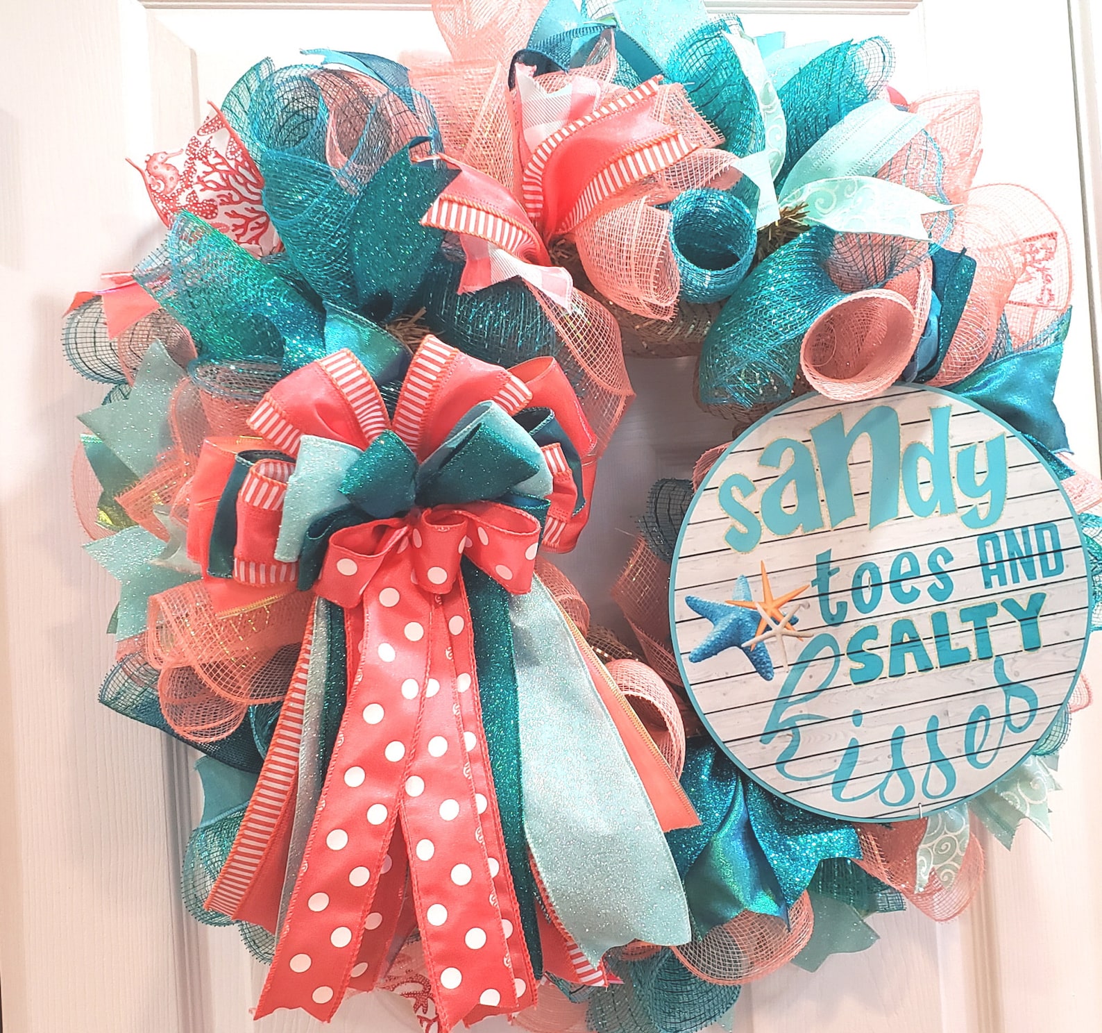 Beach Wreath Beach Wreath for Front Door Beach Etsy