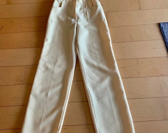 Vintage 1970s Butter Yellow Pants