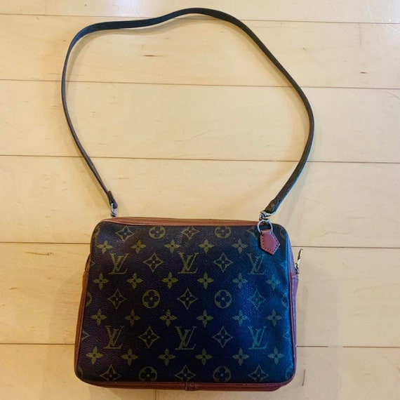 Vintage 90s Louis Vuitton Crossbody Shoulder Bag 