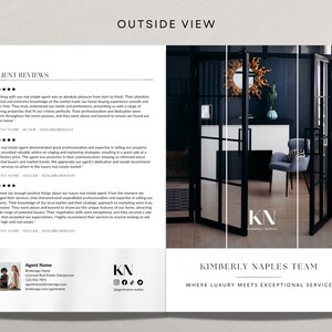 Brochure Real Estate Template Agent Bio Brochure Template Download Real ...