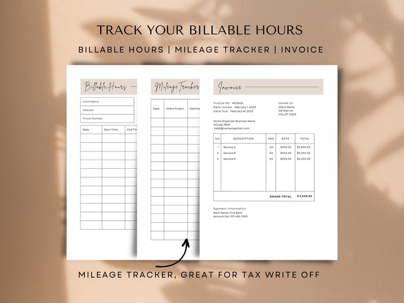 Professional Home Organizer Business Forms Declutter Checklist Etsy