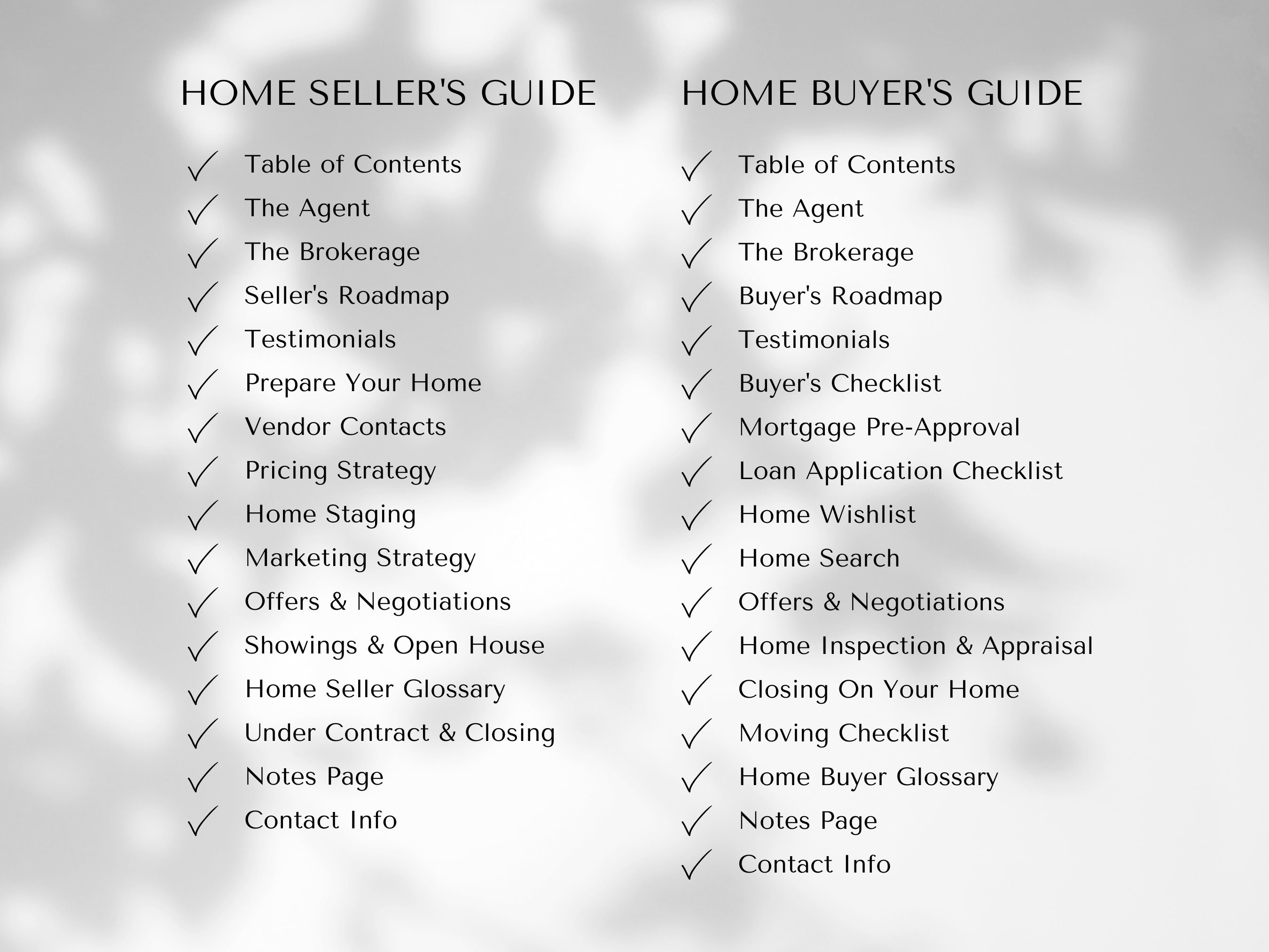 Seller Buyer Guide Real Estate Marketing Template Canva Buyer Packet Seller Packet Buyer