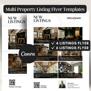 Folder voor meerdere listings folder voor huis te koop folder voor zojuist aangeboden onroerend goed folder voor opendeurdagen folder voor onroerend goed voor mannen aangepaste folder