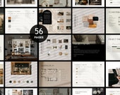 Professional Interior Designer Templates Service Proposal Finish Schedule Interior Design Portfolio Client Questionnaire Custom Brochure