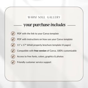 Real estate brochure template bifold property brochure canva template 4 page real estate brochure design feature sheet realestate open house