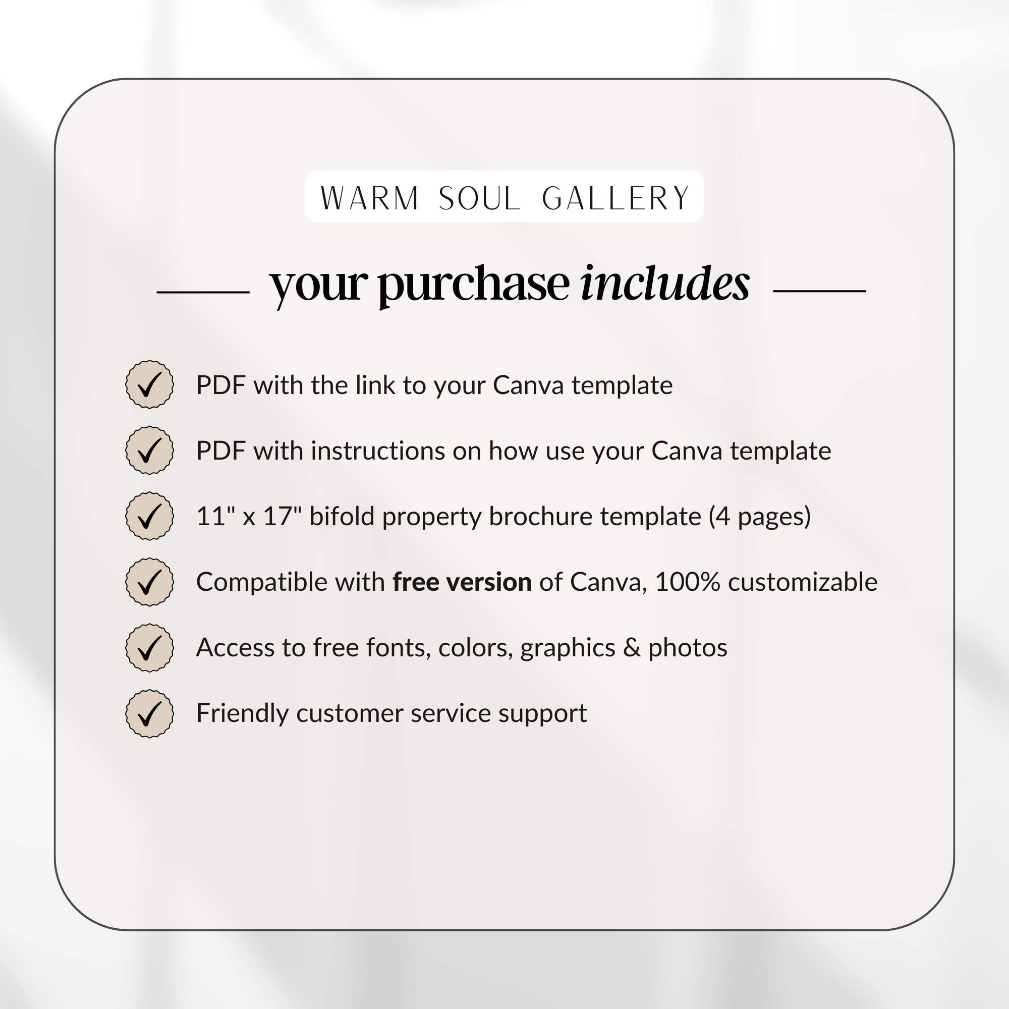 Real Estate Brochure Template Bifold Property Brochure Canva Template 4 ...