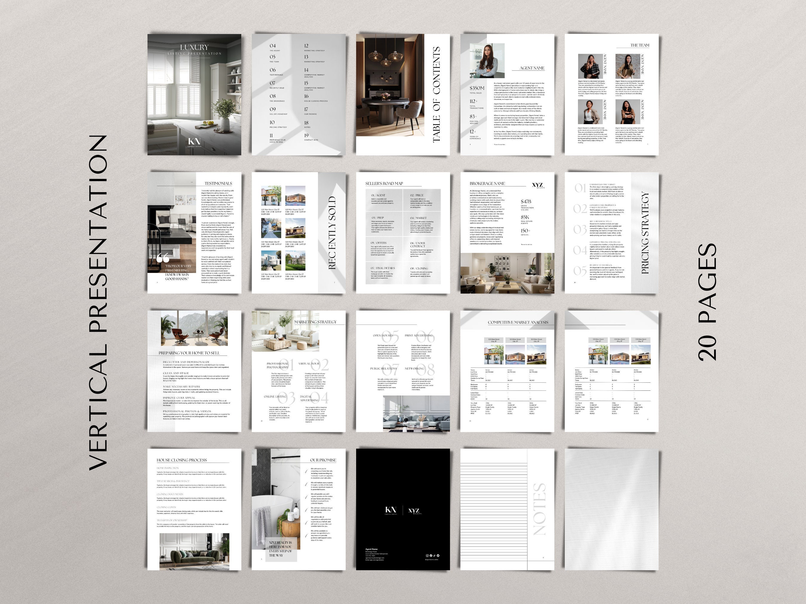 Seller Pre Listing Presentation Real Estate Template Real Estate ...